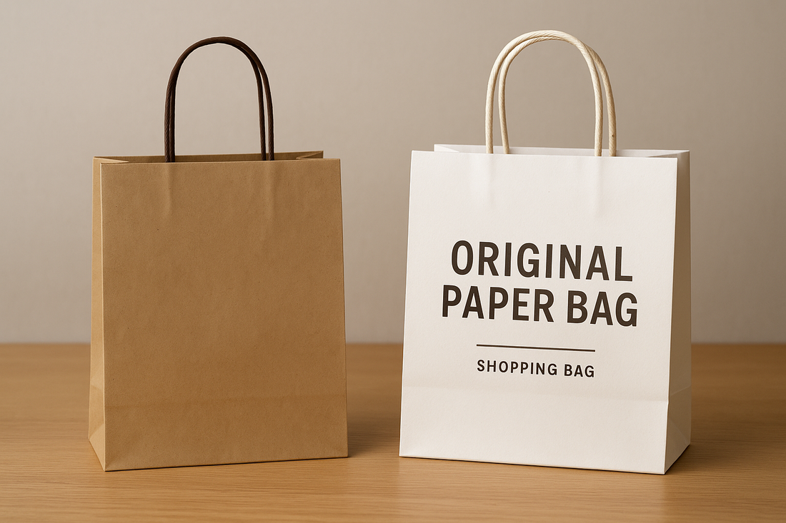 オリジナル紙袋を作りたいけれど、 「セミオーダーとフルオーダー、何が違うの？」 「自分のお店にはどちらが合っているの？」 と迷われる方はとても多いです。