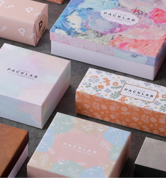 オリジナル貼箱　インロー　深蓋　ケーキ屋、洋菓子店に人気の小ロットの注文