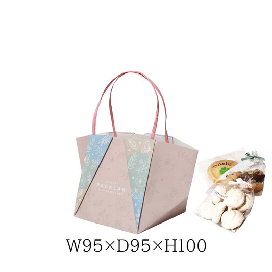 紙袋　ギフト　小　６種類　紙質　上質110kg　サイズ　W95×D95×H100ｍｍ　