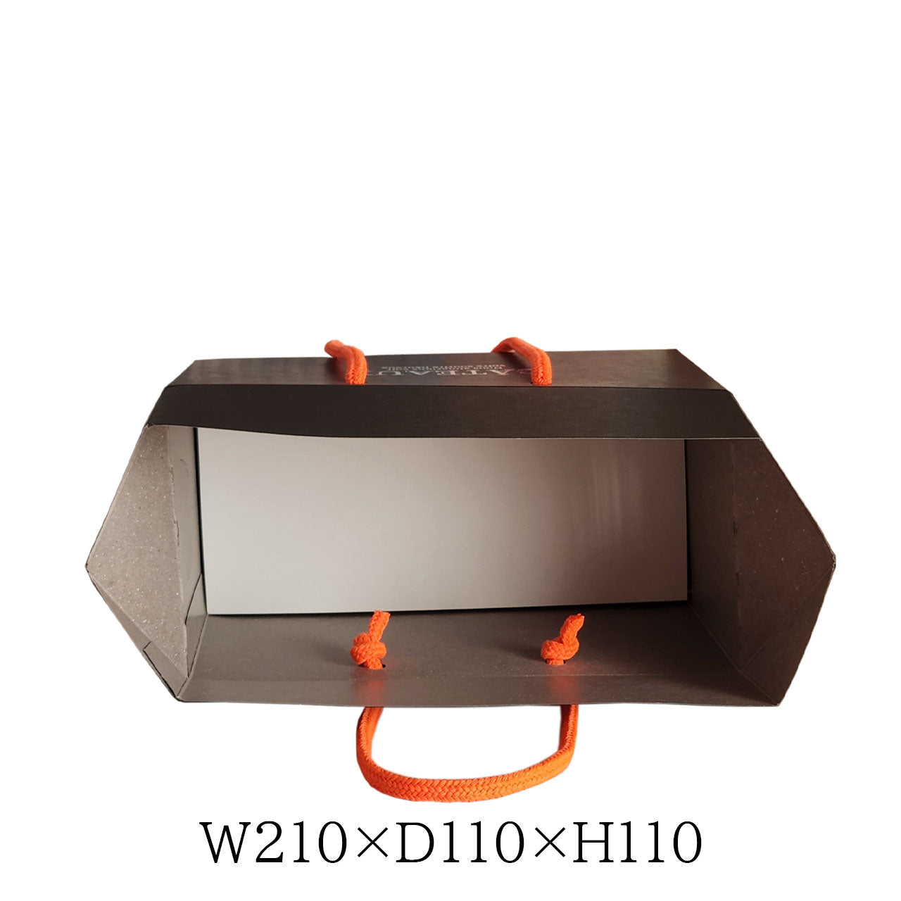 ワンタッチ箱　ブラック（大）　箔押し　なし　あり